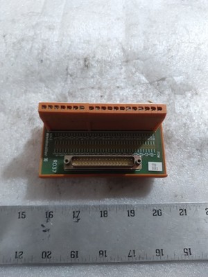 WEIDMULLER RD37 Male Terminal Block DIN Rail 37-Pin D-Sub Industrial Module