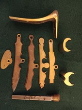 Llongrifle Wax Cast Buttplaterupp 1316muzzle Caps Side Plates 1316tang