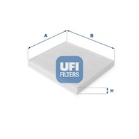 UFI Innenraumfilter 53.125.00 Partikelfilter FüR Toyota Avensis Corolla Verso