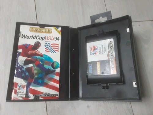 WorldCup USA 94 Sega Megadrive Complet Série Limitée Avec Poster FR TBE US GOLD - Picture 8 of 16