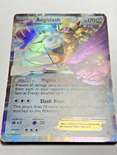 Aegislash EX 65/119 XY Phantom Forces Ultra Rare Holo Card