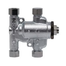 Watts 3/8 Lfusg-B-Sc M3 Thermostatic Mixing Valve, 3-3/8"X3-3/16"