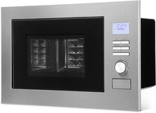 Bomann MWG3001HEB Four à micro-ondes encastrable 3 en 1