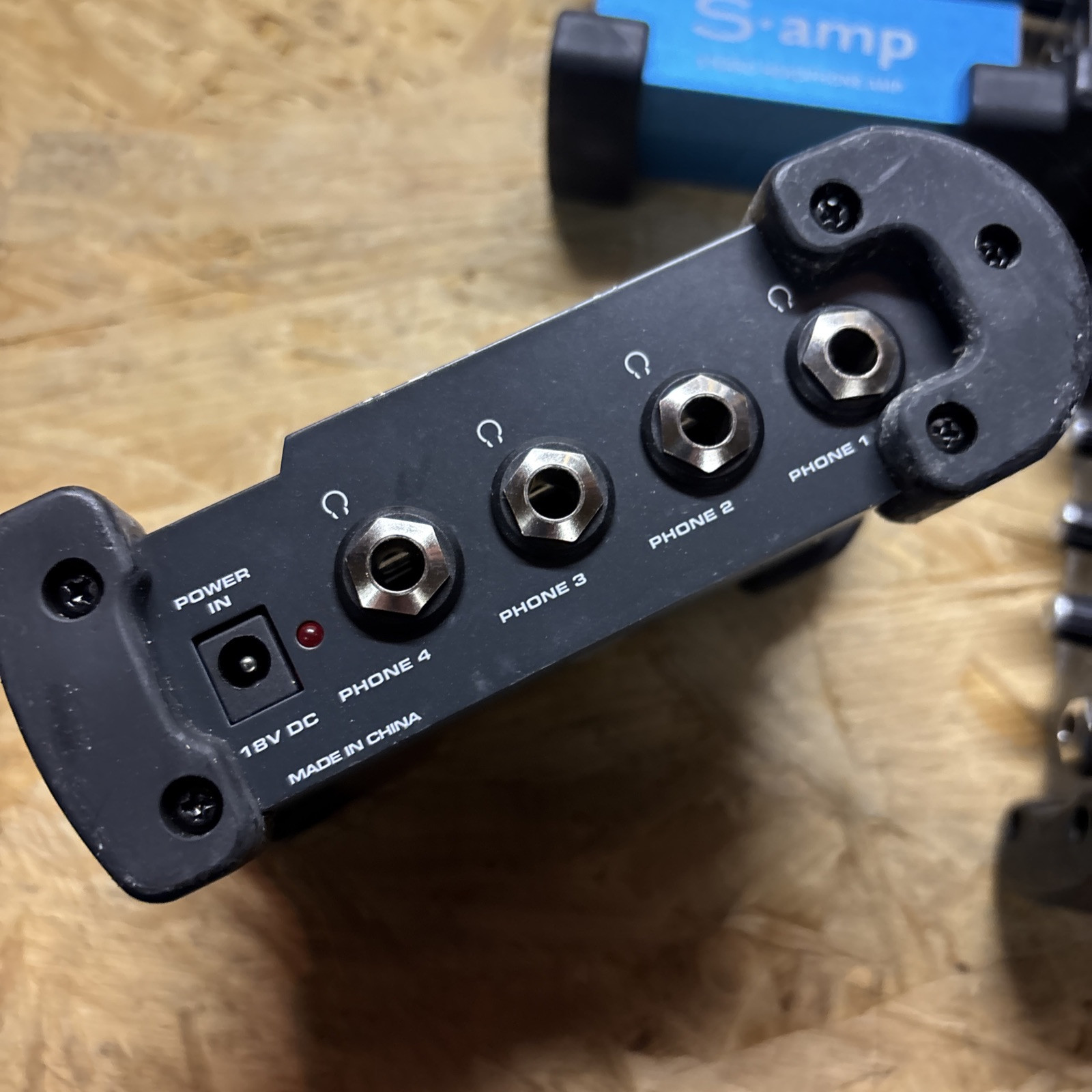 Samson S.amp Stereo Headphone Amp LOT OF 4