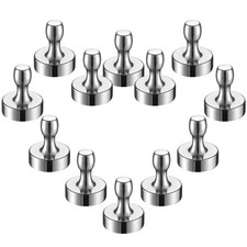BTLIN Fridge Magnets Extra Strong, Large Heavy Duty Magnetic Push Pins for Ki...