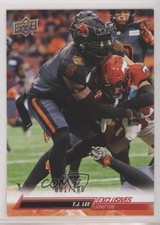 2023 Upper Deck CFL Exclusives 91/100 TJ Lee #87 2b2