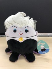 Squishmallows 8" Disney The Little Mermaid Ursula Plush NWT Sea Witch Villains