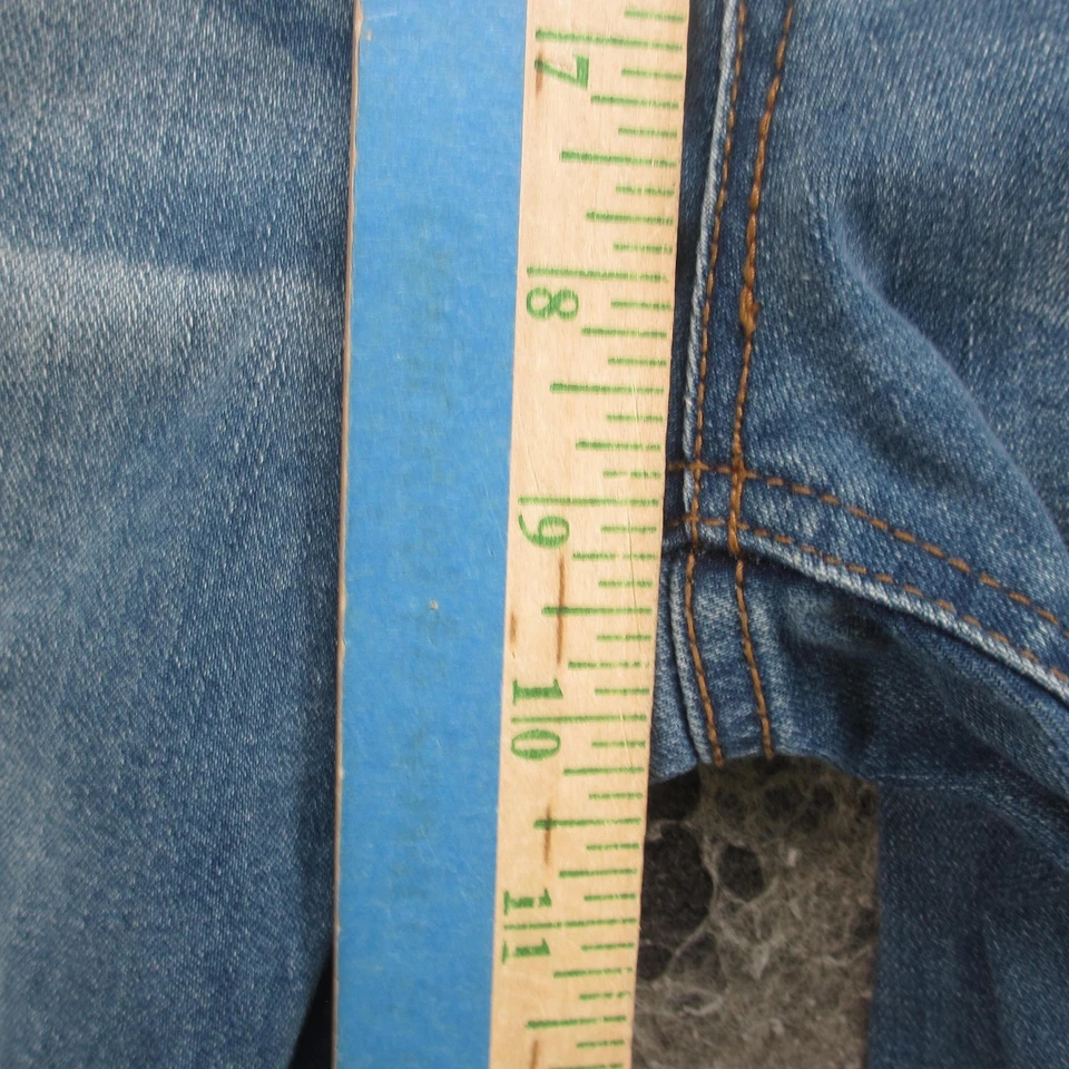 Pantalones de mezclilla elásticos rasgados desgastados azul novia 9/29 Celebrity Pink para mujer Foto 4 de 4