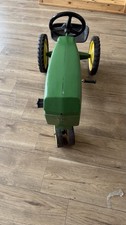 John Deere Vintage Green Pedal Tractor Toy Car for Boys  Girls Age 4-7
