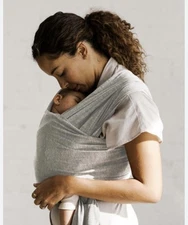 Solly Baby Wrap Carrier-heretage Gray for Newborn to Toddler 8-25 Lbs.