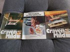 <!--F#f_0-->3 Craven Mild Cigarette Tobacco Vintage A4 Magazine Car Racing Ads <!--F/-->