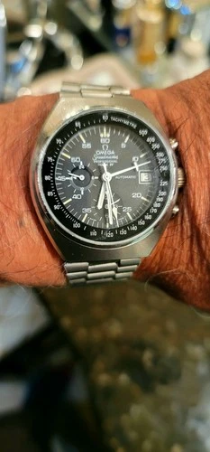 OMEGA Speedmaster Mark IV 176.009 Black Dial 42mm Automatic Men's Watch Cal 1040