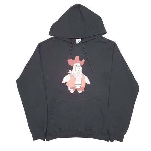YAZBEK Hoodie Spongebob Patrick Cowboy Schwammkopf Pullover Sweatshirt Herren M
