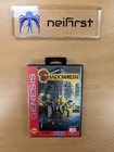 SHADOWRUN (Sega Genesis, 1994) **ORIGINAL CASE / HANGTAB / COMPLETE / CIB**