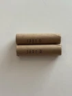 2 Roll Lot Of 1957 D BU Uncirculated Old Bank Wrap Lincoln Wheat Penny Cent 1C