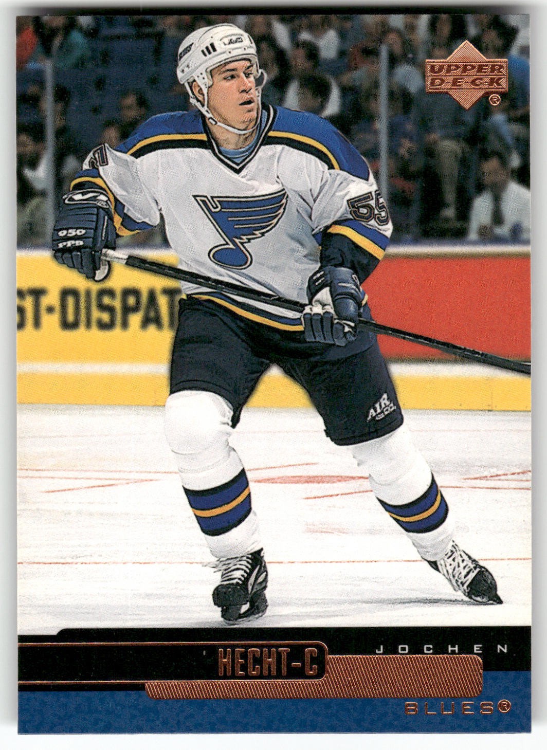 1999-00 Upper Deck #116 Jochen Hecht St. Louis Blues Rookie
