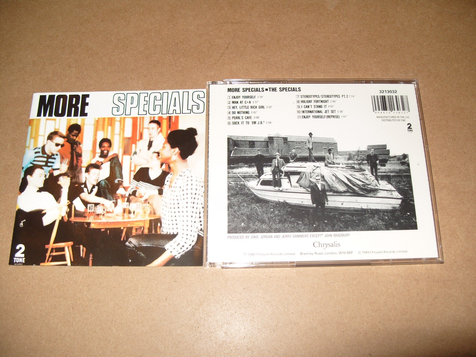 The Specials – More Specials - 1989 -CD EXCELLENT+ CONDITON / INLAYS VERY GOOD