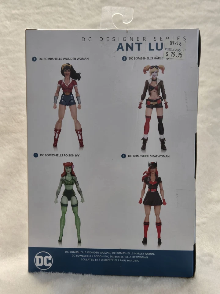 Figura de acción DC Bombshells Wonder Woman Designer Series Ant Lucia Foto 3 de 4