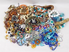 HUGE VINTAGE to MOD 11.2 LBS COSTUME JEWELRY HARVEST REPAIR SCRAP CRAFT WEAR