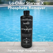 Lo-Chlor Starver X High-Strength Phosphate Remover 1L ? Pool Chemical