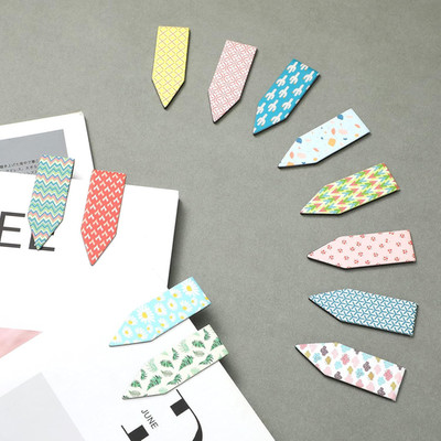 108 Pieces Magnetic Bookmarks Colorful Arrow Shaped Classic Magnetic Page Mar...