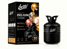 Disposable Helium Tank for 30 Balloons - Fast...