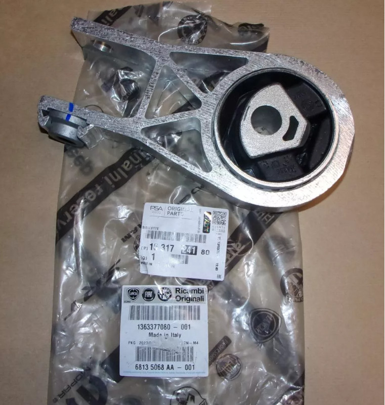 Support moteur gauche d'origine pour Peugeot Boxer - Pièce constructeur 1631724180
