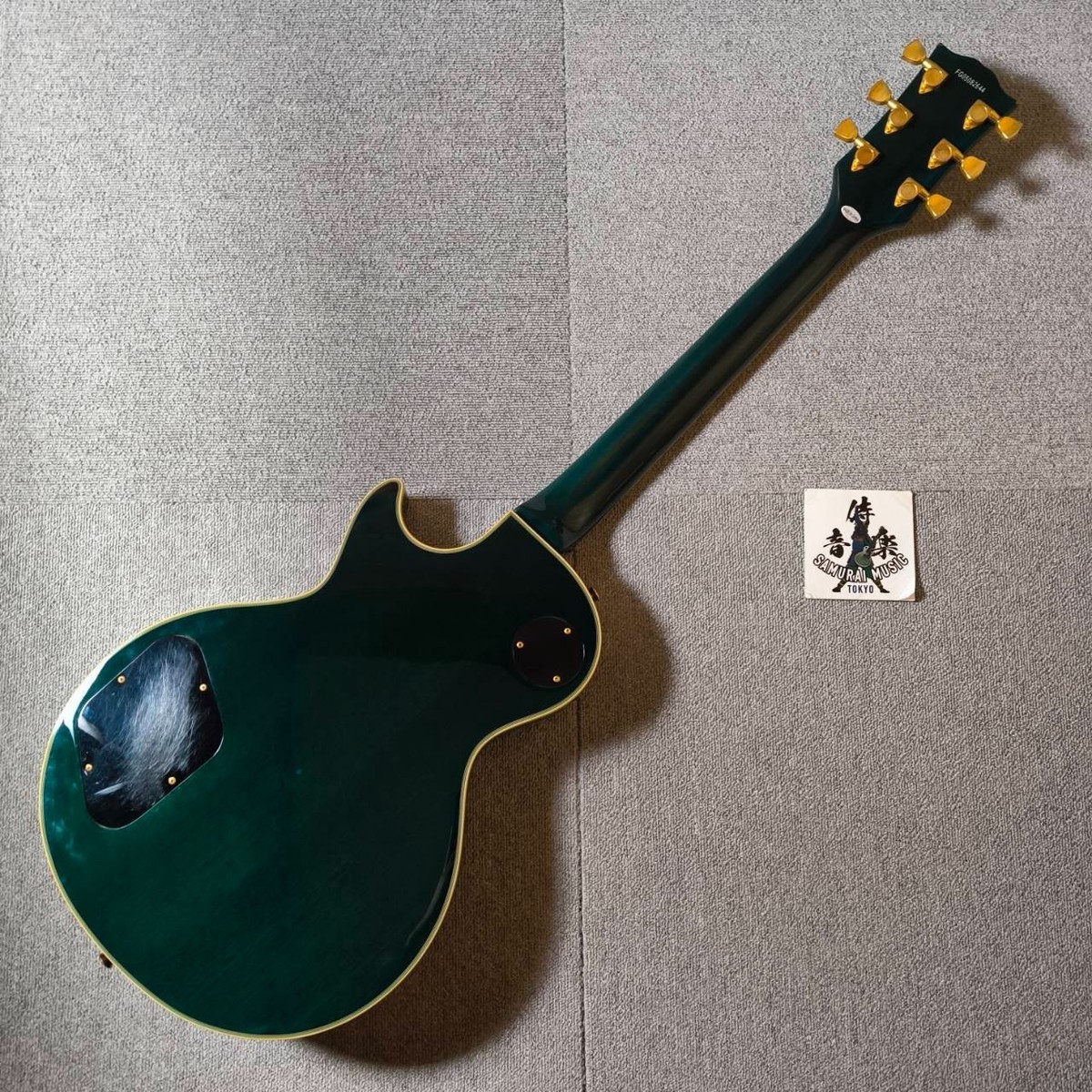 Burny by Fernandes Electric Guitar Les Paul Custom Type RLC-55