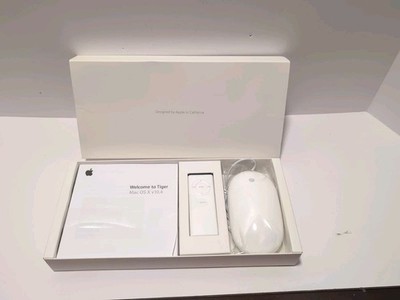 2005 Apple Tiger Mac OS X v10.4 W/Discs & 1152 Remote & A1156 Mouse NEW Open Box