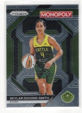 2024 Panini WNBA Monopoly Prizm Skylar Diggins-Smith WNBA5 Insert Seattle Storm