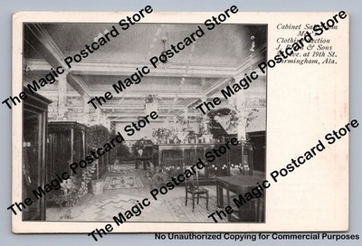 J Blach & Sons Men's Clothing Salesroom BIRMINGHAM Alabama Advertising ~1910s