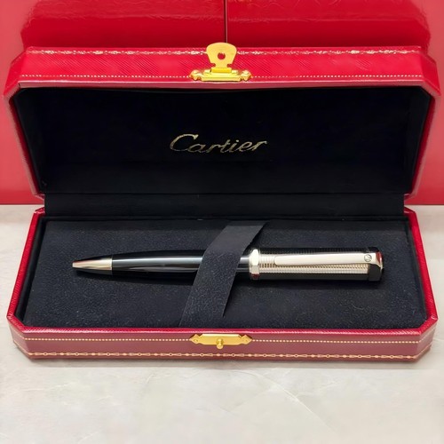 Cartier luxury metal shell ballpoint pen