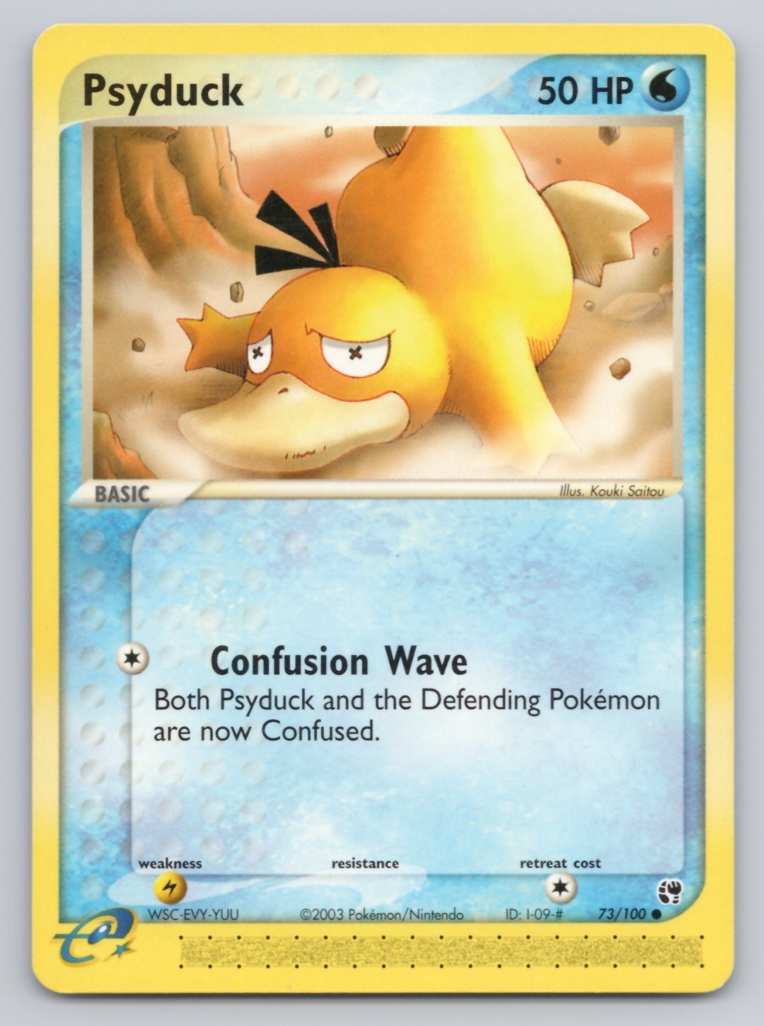 Pokemon Card - Psyduck Sandstorm 73/100 Common