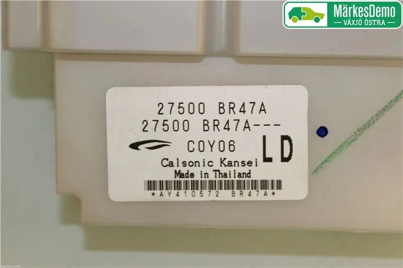 Centralina climatizzatore ORIGINALE NISSAN QASHQAI / QASHQAI +2 I (J10, NJ10, JJ10E)... - Immagine 3 di 3