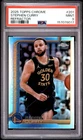 2025 Topps Chrome Stephen Curry Refractor #201 - PSA 9