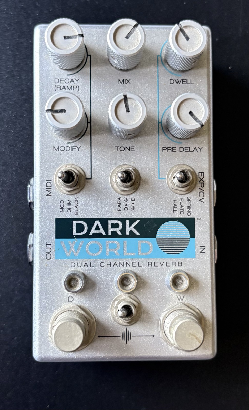 Chase Bliss Dark World 2 Channel Reverb Pedal