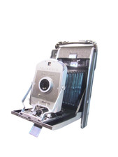 POLAROID Land Camera model 150 with case and extras