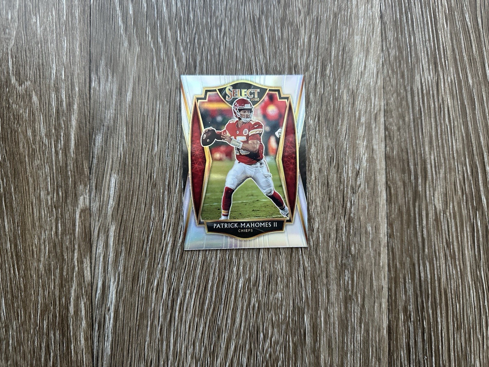 2020 Panini Select - Premier Level Patrick Mahomes II #130 Silver Prizm