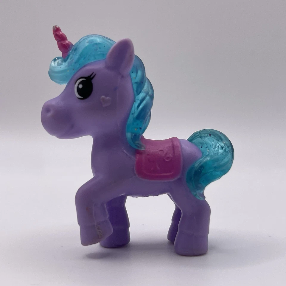 Barbie Dreamtopia Unicornio Mini Figuras Mattel 2" Alto Juguete Púrpura Foto 2 de 4