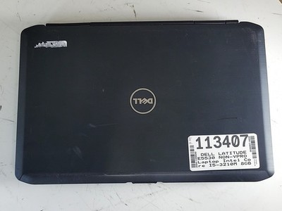 DELL LATITUDE E5530 NON-VPRO Laptop Intel Core I5-3210M 8GB SEE