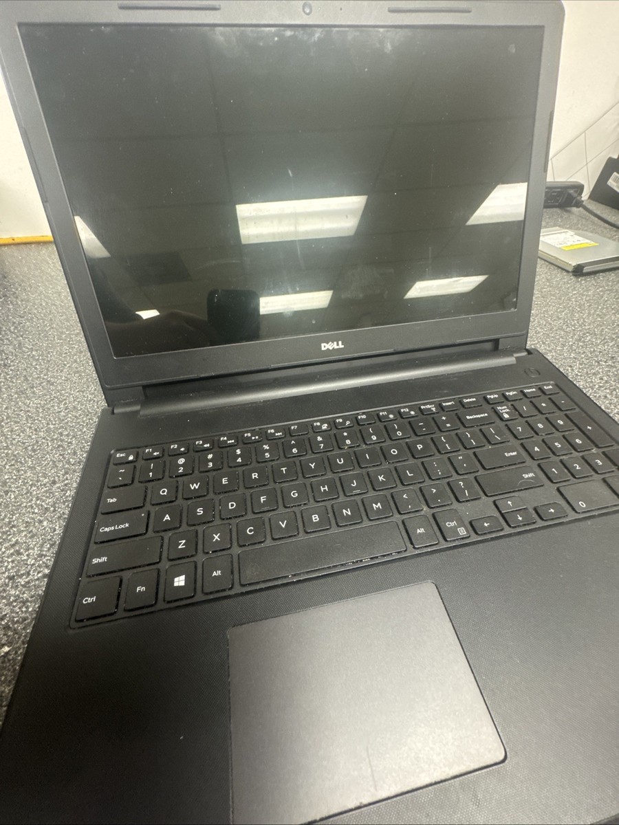 Dell Inspiron 15 P47F BATTERY UNTESTED AND NEEDS HD RIBBON AND CD