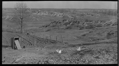 Photo:Tupelo Mississippi 1936 Erosion Landscape Eroded Hills