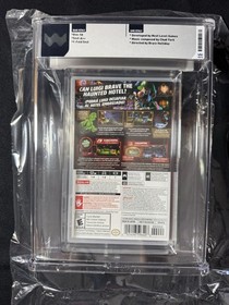Graded WATA Perfect 10 A++ 'Luigi Mansion 3' 1st Print Nintendo Switch CGC VGA