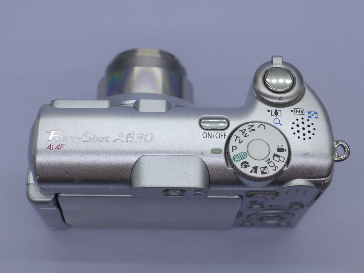 Canon PowerShot A630 8.0MP / CCD Digital Camera Silver | eBay