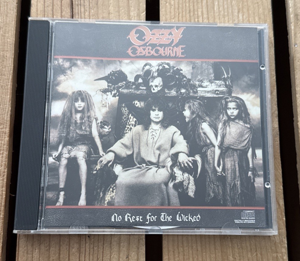 No Rest for the Wicked by Ozzy Osbourne (CD, Oct-1988, Epic