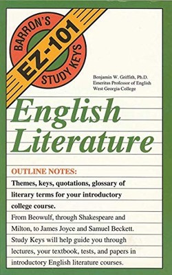 English Literature (Barron's Easy 1..., Griffith, Benja