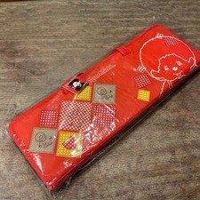 Rare Monchhichi Art Set Stationery Storage Bag