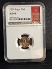2026 $5 Gold Eagle NGC MS69 Red Book Label 1/10 oz American Gold Eagle
