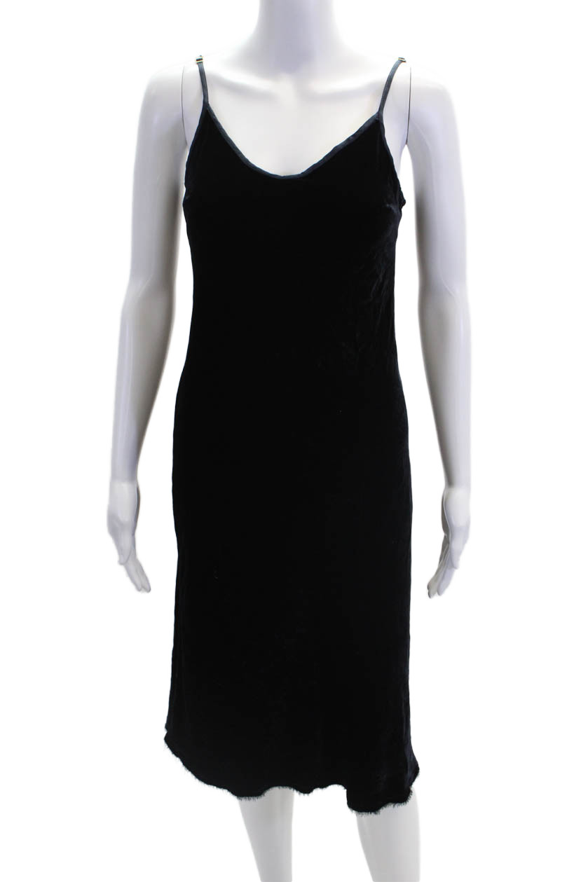 Nation LTD Womens Sleeveless V-Neck Pullover Knee Length Dress Blue Size XSFree Shipping in US $100+ Orders | $6.95 Orders Below