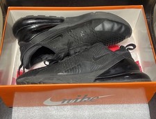 Nike Air Max 270 Men s Black Low Top Lace-Up ...